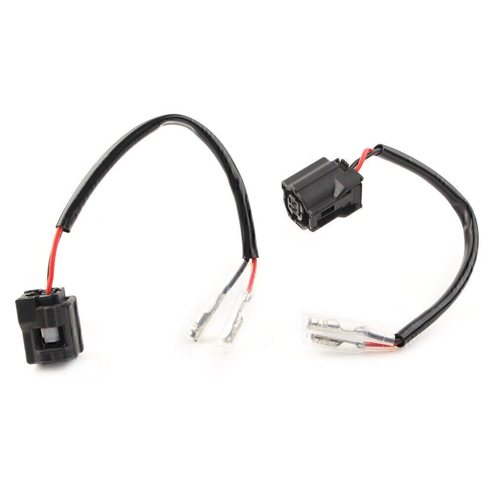 2pcs 2-Wire Turn Signal Connector Wire Harness for Yamaha MT10 (2016–2023)