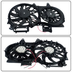 Dual Cooling Fan Assembly for Audi A4/A4 Quattro (2002-2009)