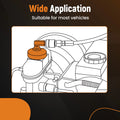 Master Cylinder Adapter Set for Brake Fluid Bleeding Tool