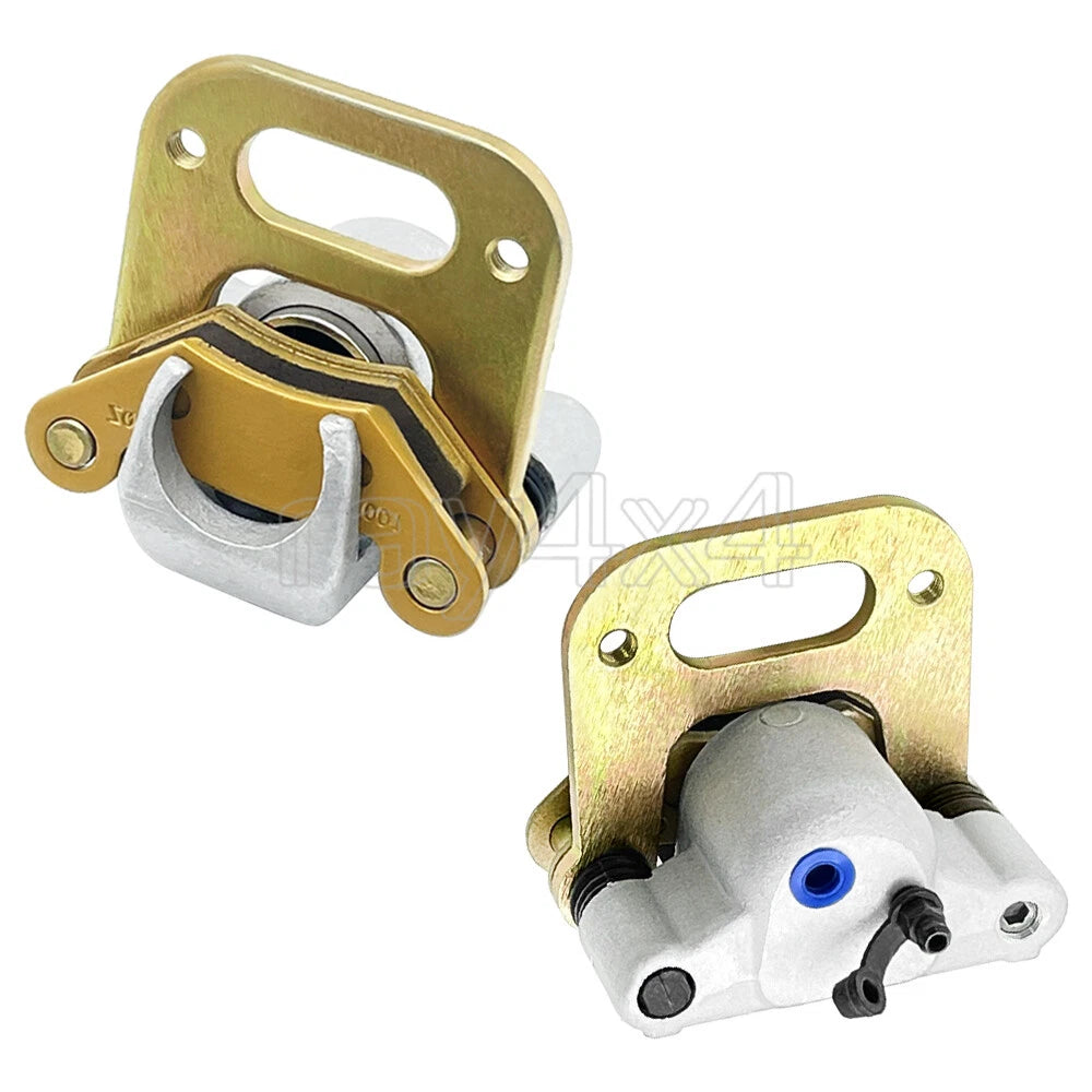 Front Brake Calipers & Pads for Polaris Big Boss 350L 400L 500 Sportsman 400 500
