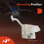 Windshield Washer Reservoir with Cap for Chevrolet Corvette (2005-2013)