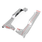 Rear Tail Seat Side Fairing Covers for Yamaha Tracer 9 GT (2021–2022) Silver