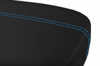 Console Lid Pull Over Cover Leather for Kia Sorento (2010–2013) Blue Stitch
