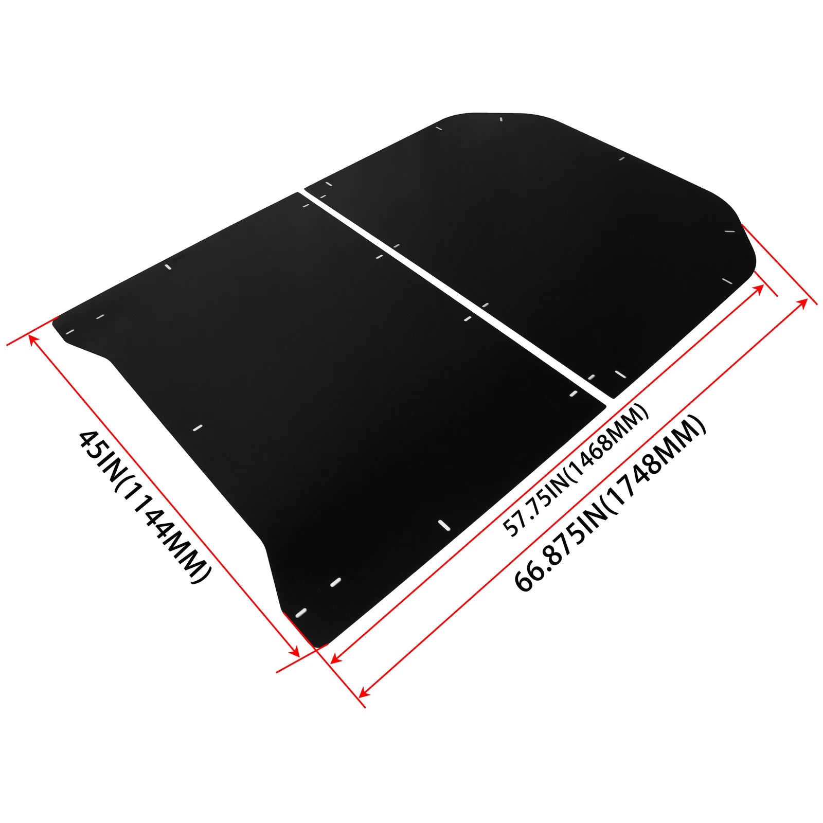 Hard Aluminum Top Roof for Can-Am Commander Max / Maverick Max (2017–2022)