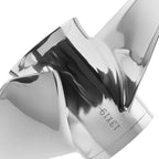 13x19 Boat Prop for Yamaha C60 C75 C90 C115 P60 P115 (Outboard Stainless Steel)
