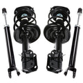 Set of 4 Shock Struts with Coil Spring for Nissan Maxima (2009–2014)