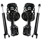 Set of 4 Shock Struts with Coil Spring for Nissan Maxima (2009–2014)