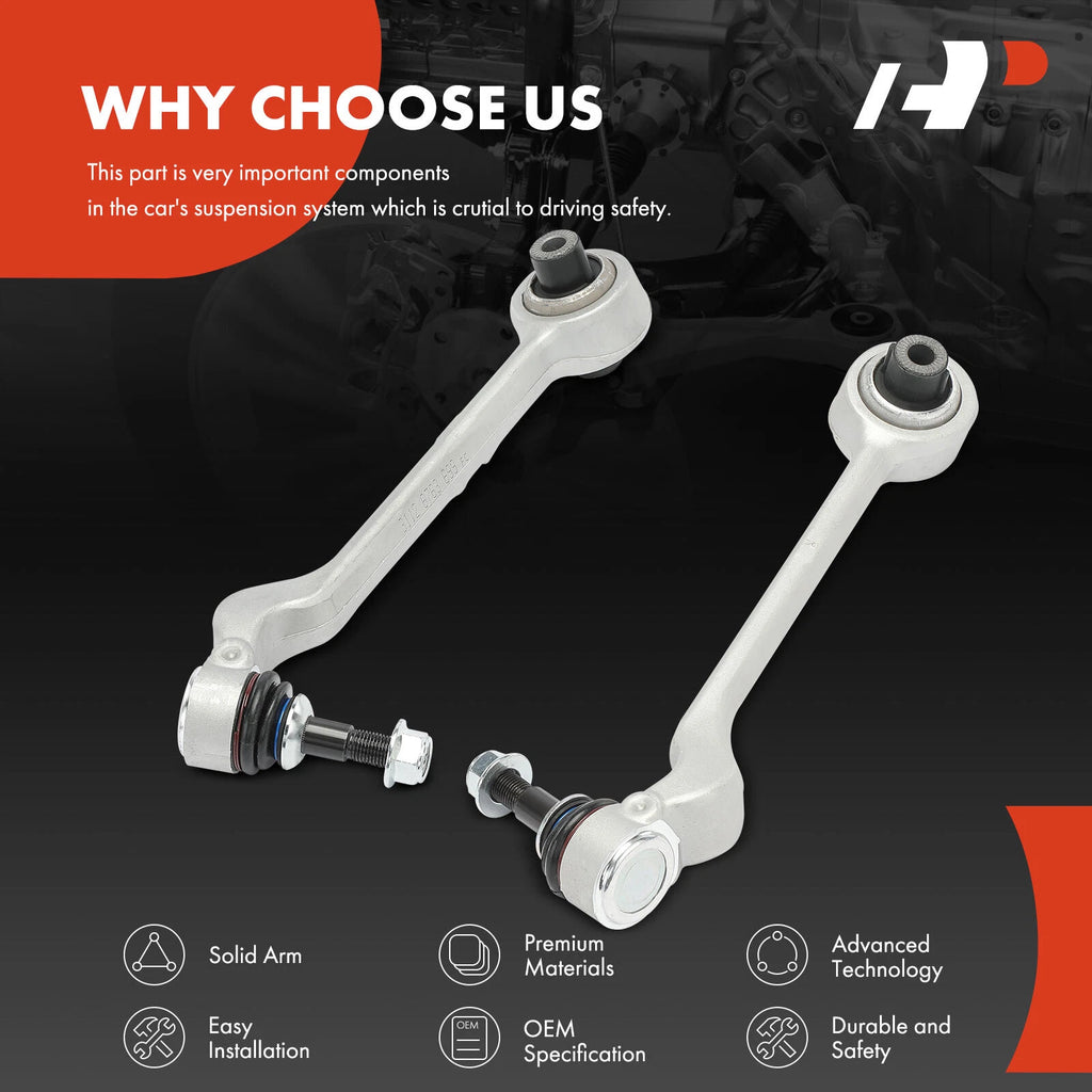 2X Front Lower Rearward Control Arm with Ball Joint for BMW E89 (2009-2016)