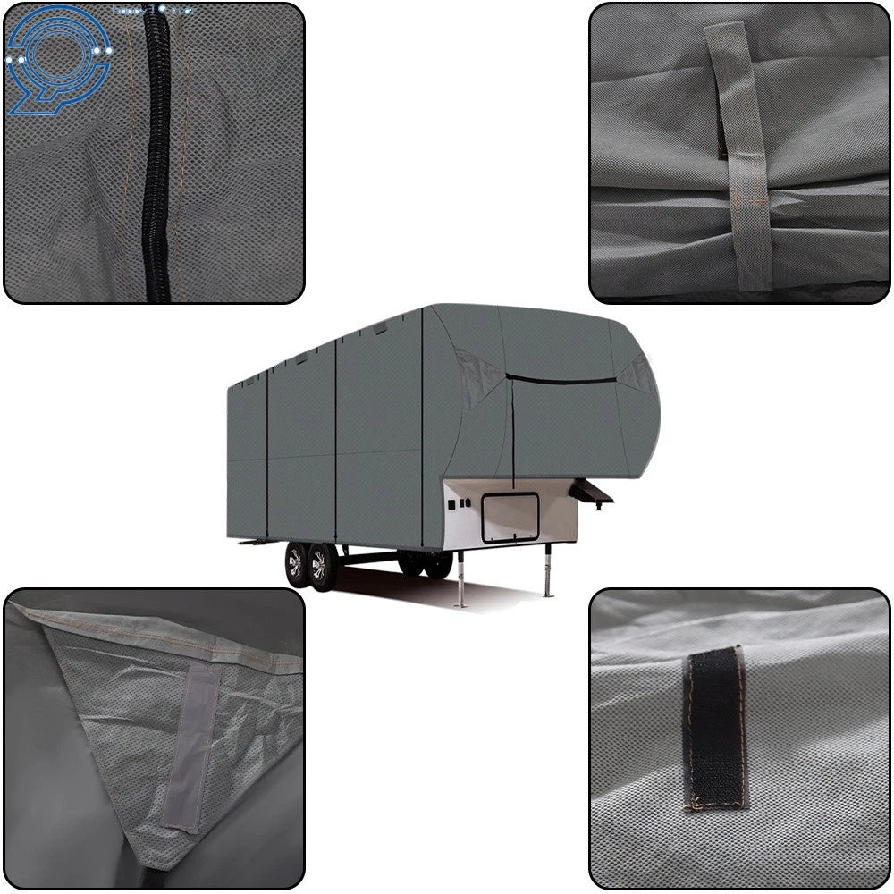 5th Wheel RV Storage Cover for Motorhome Camper (29'-33')