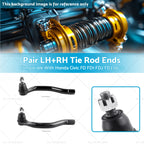 Pair Tie Rod Ends for Honda Civic FD FD1 FD2 FD3 (2006–2012)