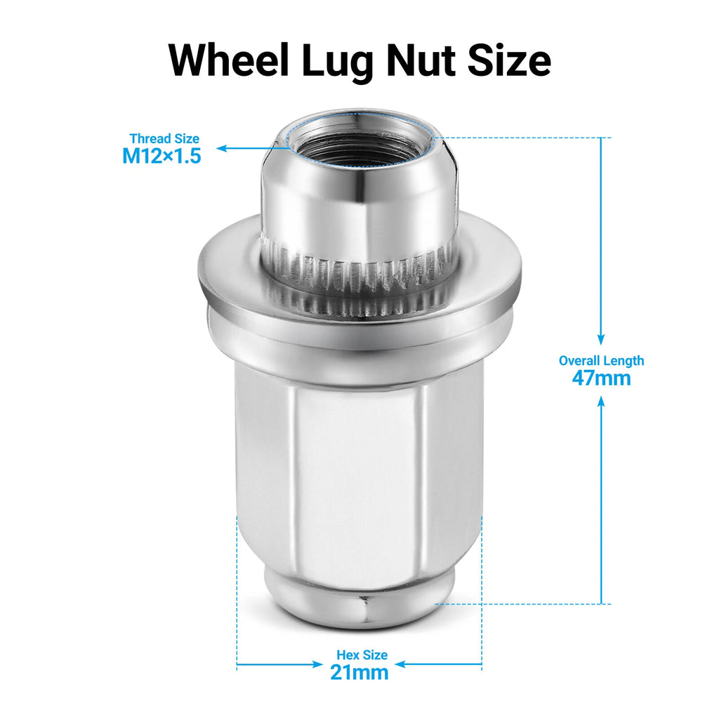 Lug Nut Kit for Toyota Tundra Sequoia Lexus Tacoma (2007–2020)