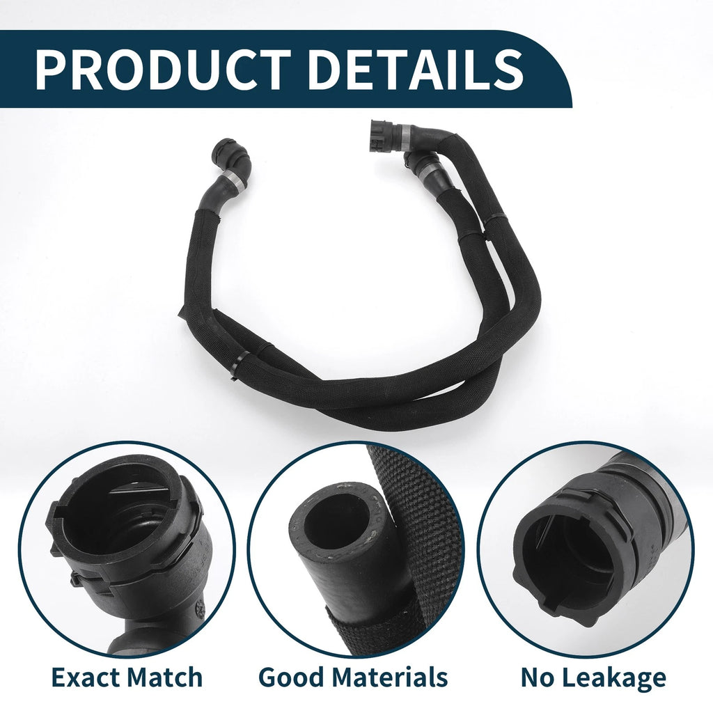 Radiator Hose No. 64219124076 for BMW 1 Series (2007–2013)