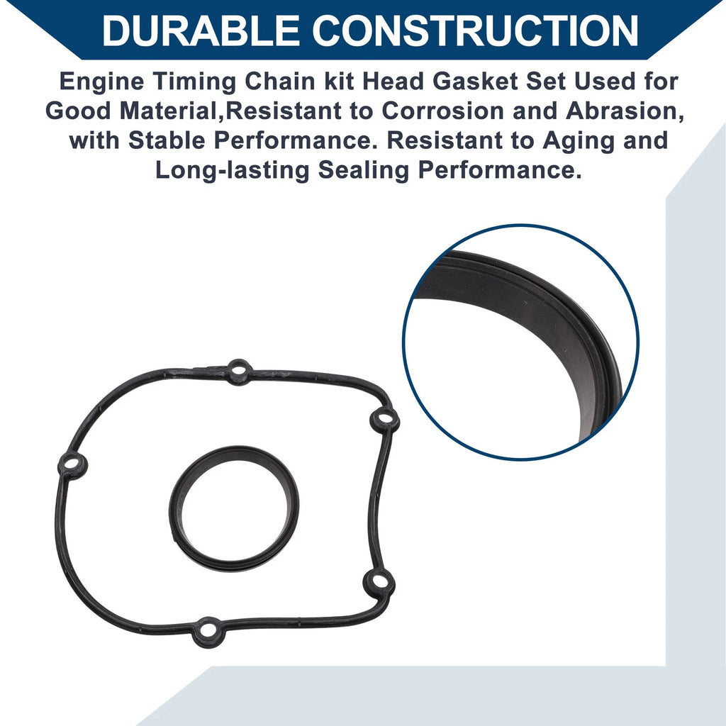 Engine Timing Cover Gasket Set No. 06H103483C for Audi A5 2.0L (2010–2014)