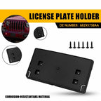 Front License Plate Bracket for Jeep Wrangler (2018–2023) 68293738AA
