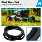 Black Deck Belt for John Deere Z425, Z435, Z445 (M154296, M158131)