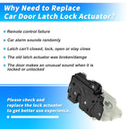 3B1837015AK Front Left Power Door Lock Actuator for Volkswagen Beetle (1999–2010)