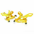 Rear Racing Foot Pegs Rearsets for Yamaha MT09 FZ09 (2014-2016) Gold