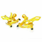 Rear Racing Foot Pegs Rearsets for Yamaha MT09 FZ09 (2014-2016) Gold