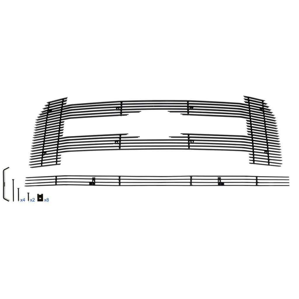Aluminum Black Billet Grill Insert for Ford F-150 XL (2015-2017)