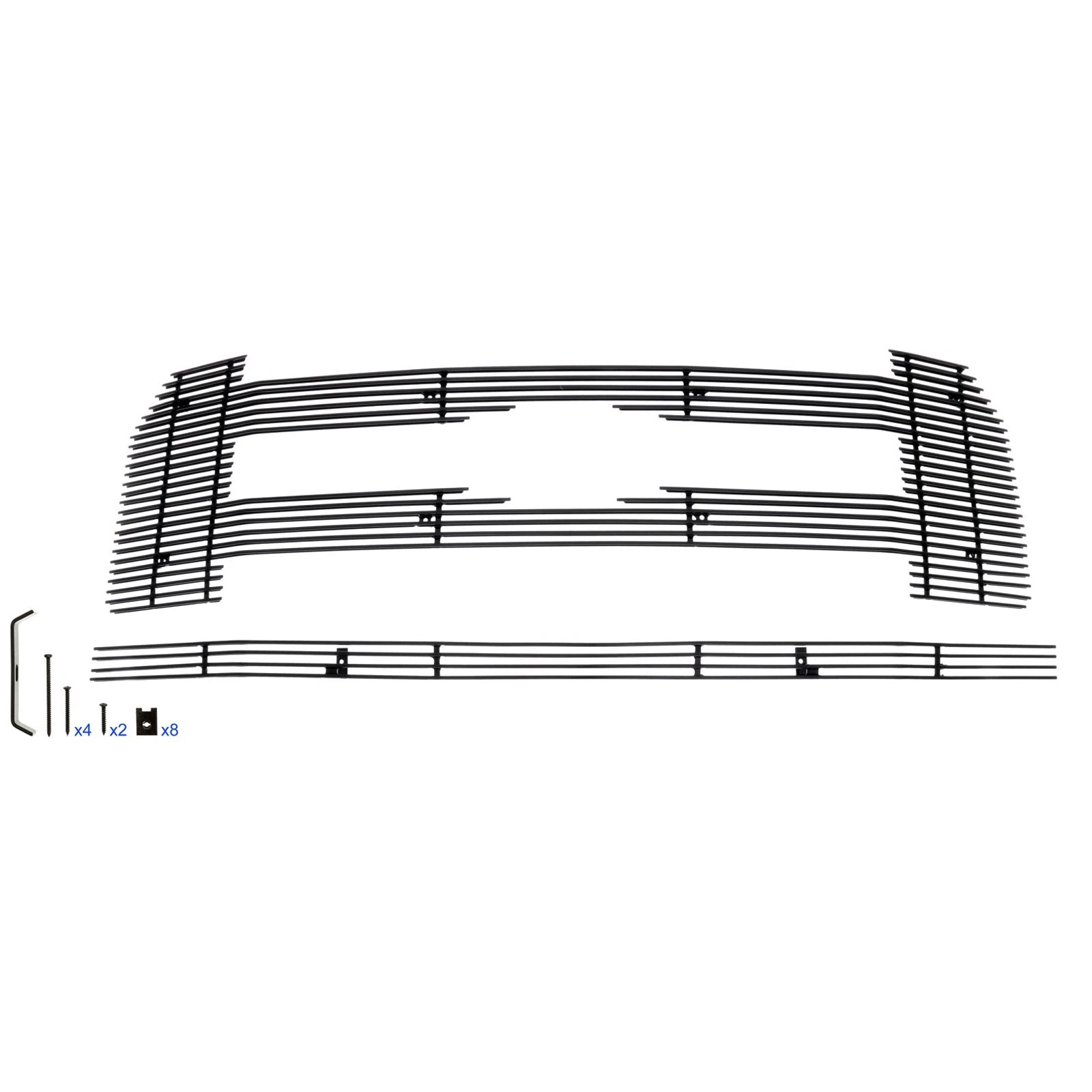 Aluminum Black Billet Grill Insert for Ford F-150 XL (2015-2017)