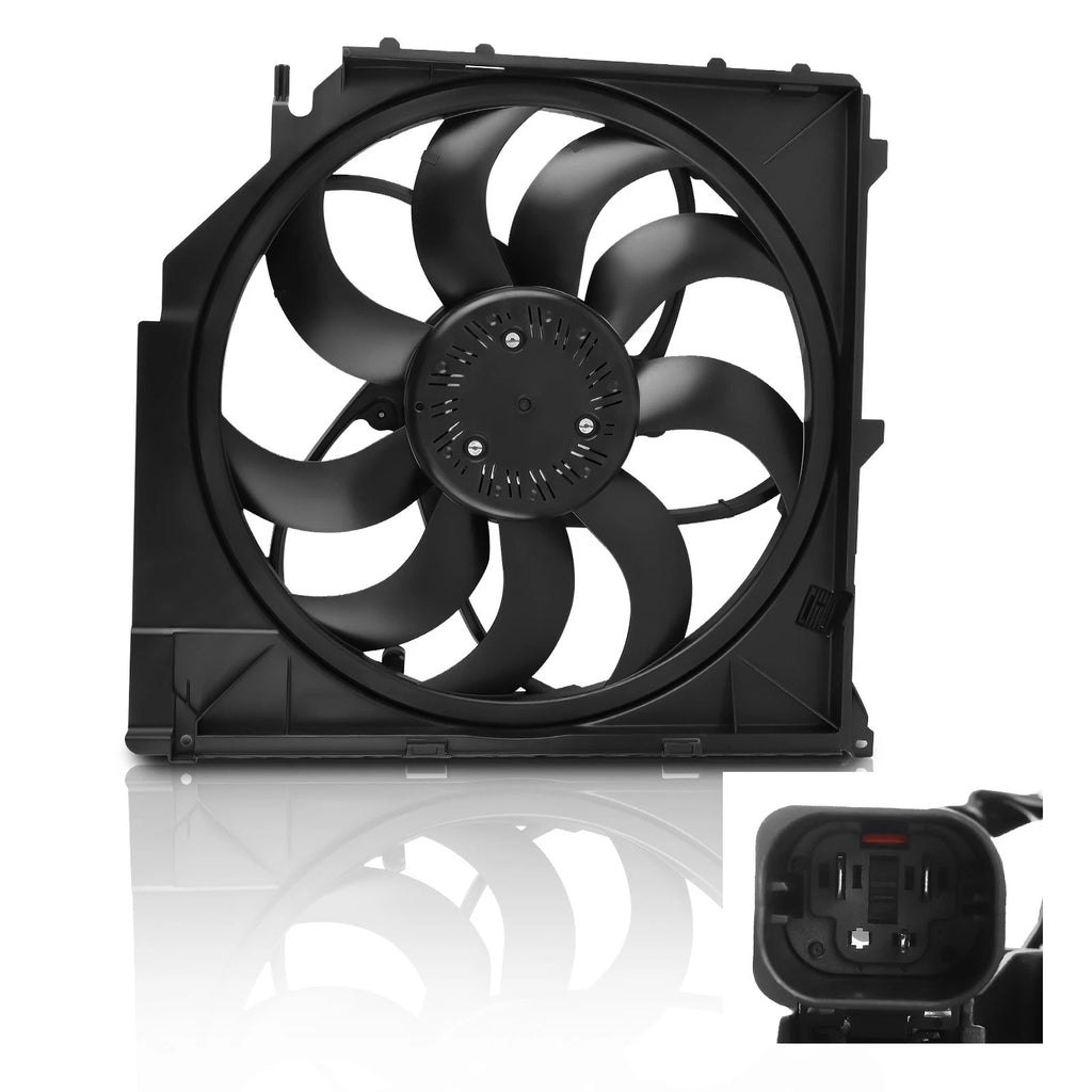 Radiator Cooling Fan Assembly for BMW X3 2.5i/2.5si/3.0si (2004–2010)