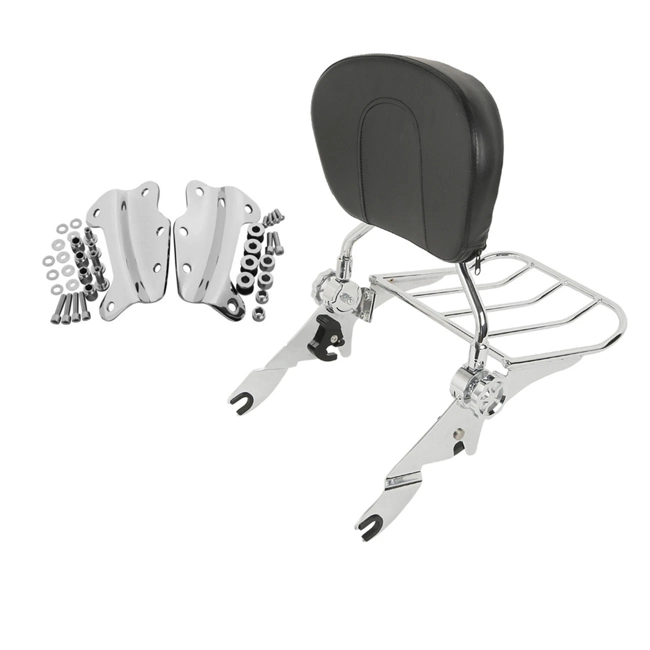 Backrest Sissy Bar & Docking Hardware Kit for Harley Electra Glide (2009–2013)
