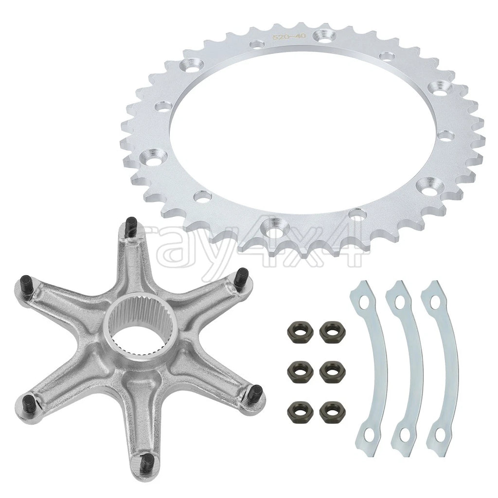 Sprocket & Hub for Yamaha Warrior 350 (1989–2004) 3GD-25386-00-00 2XJ-25412-00-00