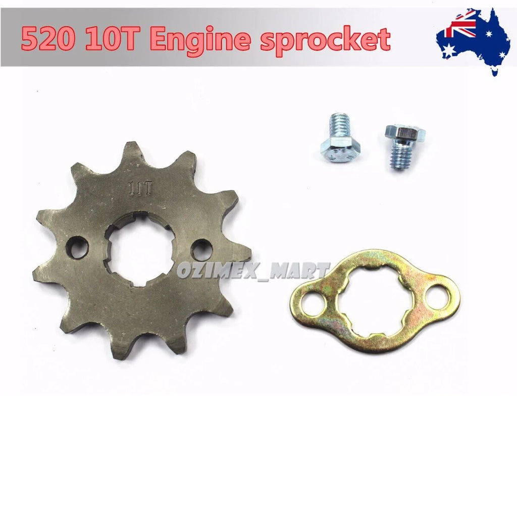 20mm 11T Sprocket with Retainer Plate for Motorcycle Dirt Bike (520)