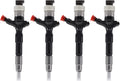 Set of 4 Fuel Injectors 23670-0L070 095000-8740 for Toyota Hiace Hilux (2005–2015)