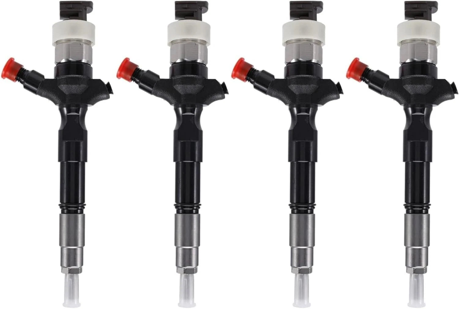 Set of 4 Fuel Injectors 23670-0L070 095000-8740 for Toyota Hiace Hilux (2005–2015)