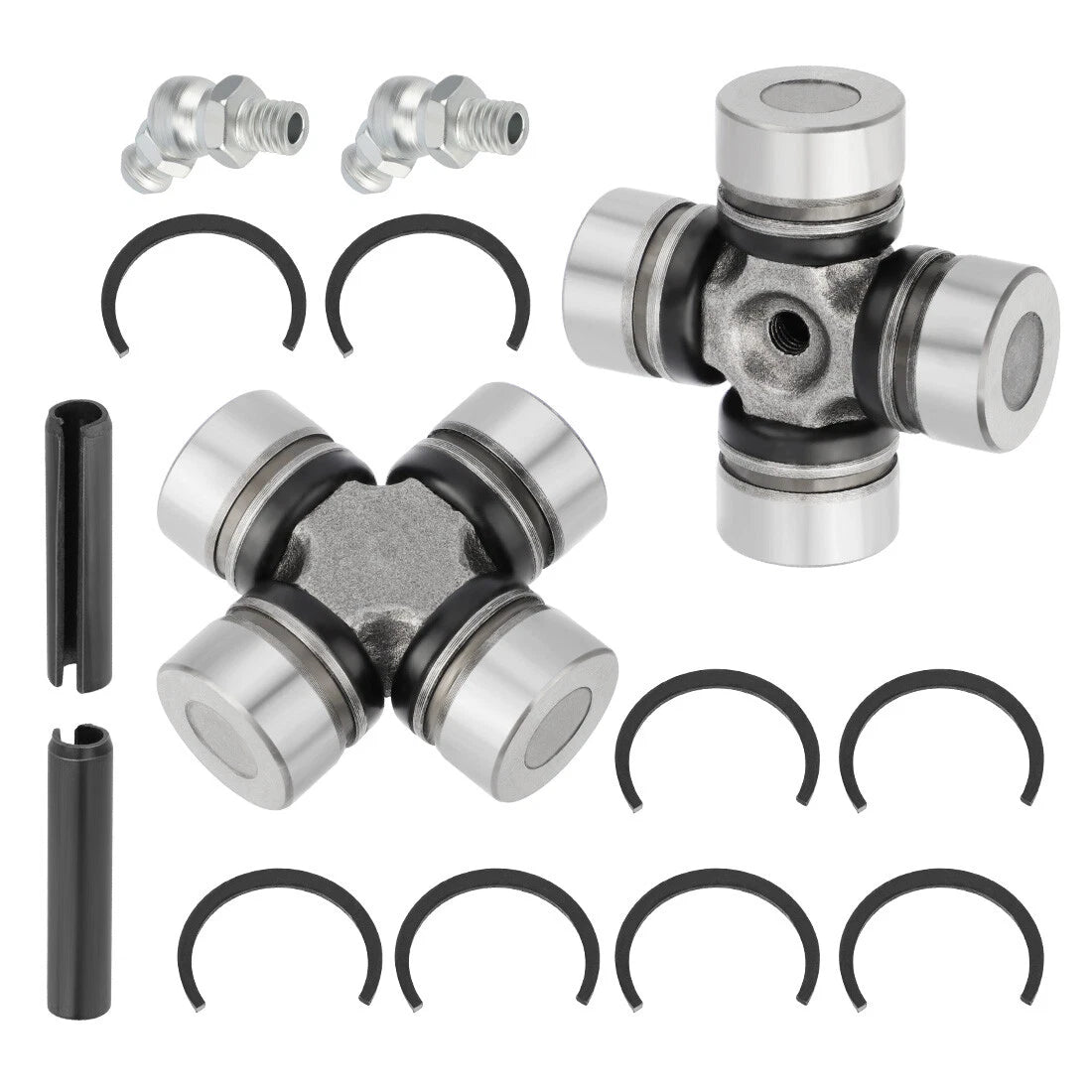 Set of 2 Front Prop Shaft U-Joint for Polaris Ranger XP 900/Crew 900 (2013–2016)
