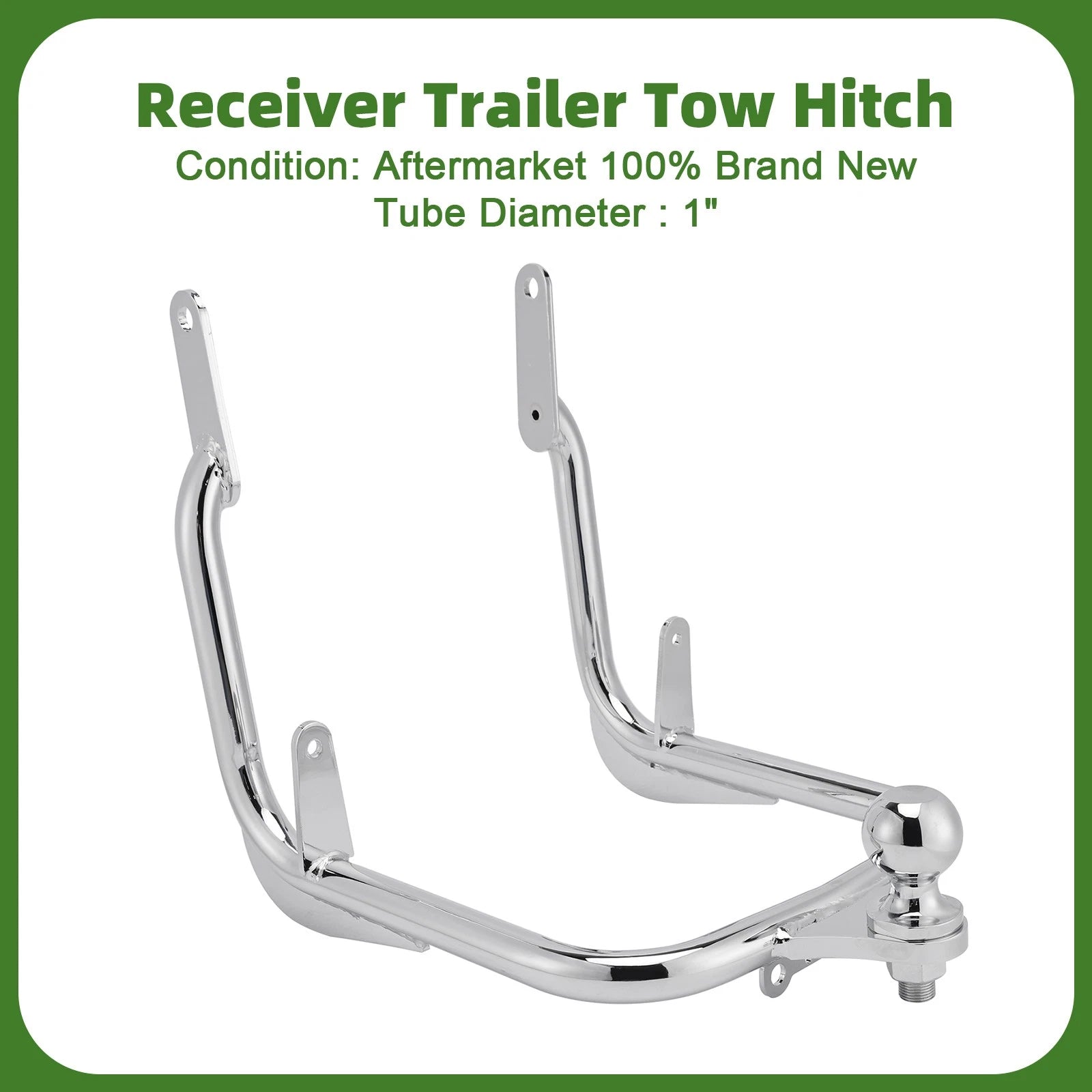 Receiver Trailer Tow Hitch for Harley Touring Electra Street Glide FLHX (2009–2023)