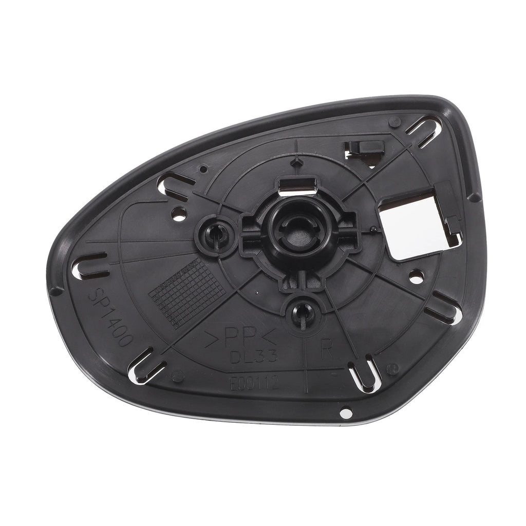 Right Side Mirror Glass w/ Backing Plate for Mazda 2 3 (2010–2014)