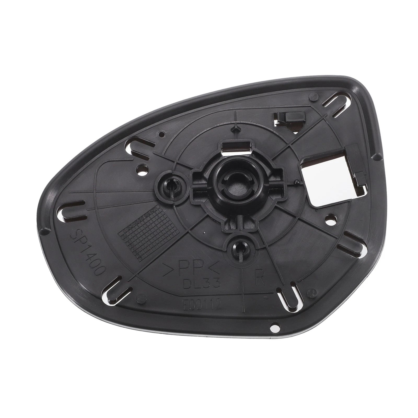 Right Side Mirror Glass w/ Backing Plate for Mazda 2 3 (2010–2014)