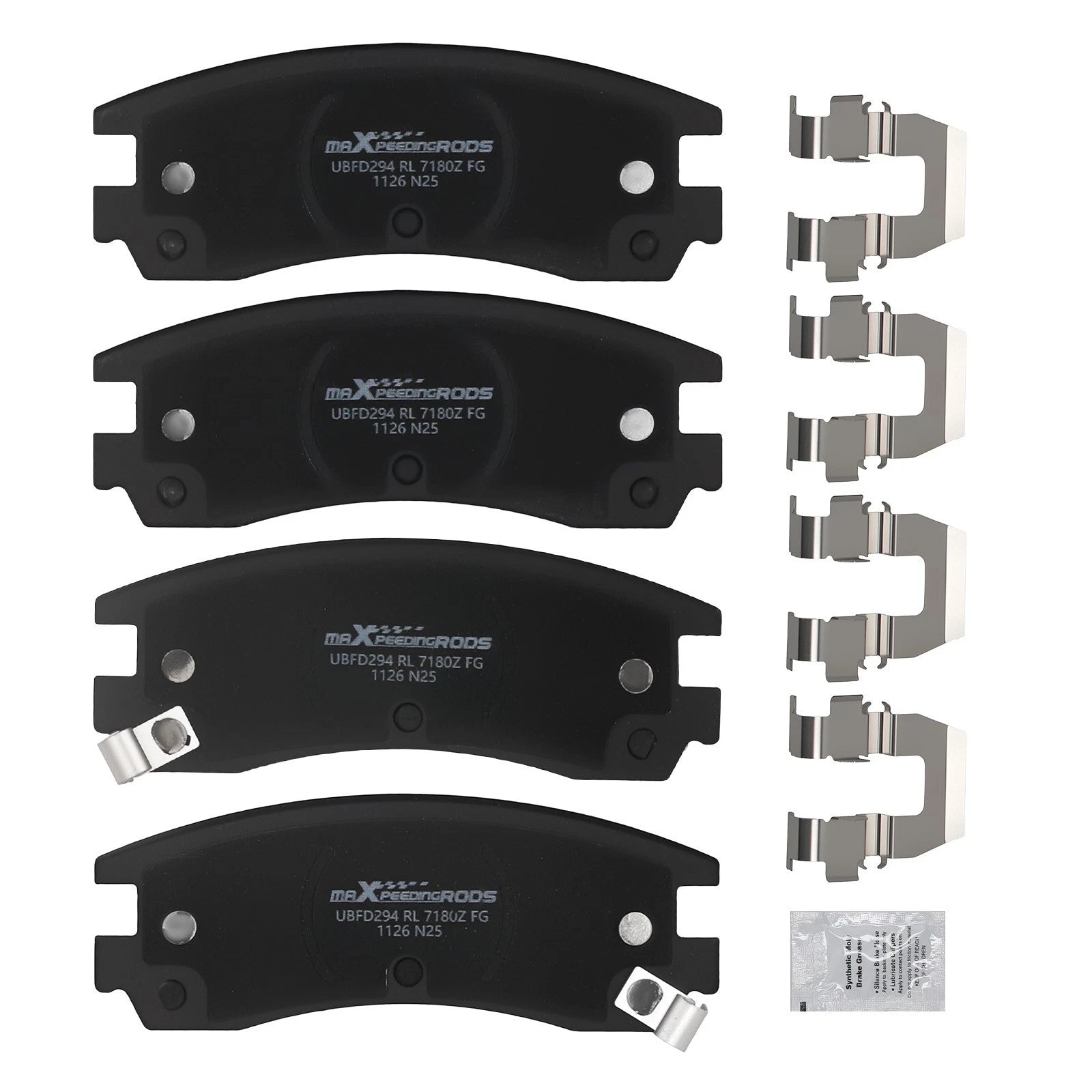 Rear Brake Pads Set for Buick Rendezvous Riviera LeSabre LaCrosse Century (2000–2008)