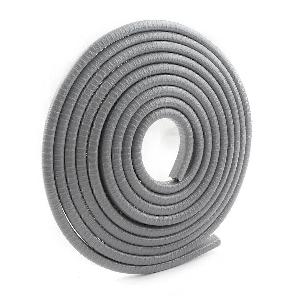 13Ft Universal Rubber Seal Trim Molding Strip for Auto Door Edge Protector Grey