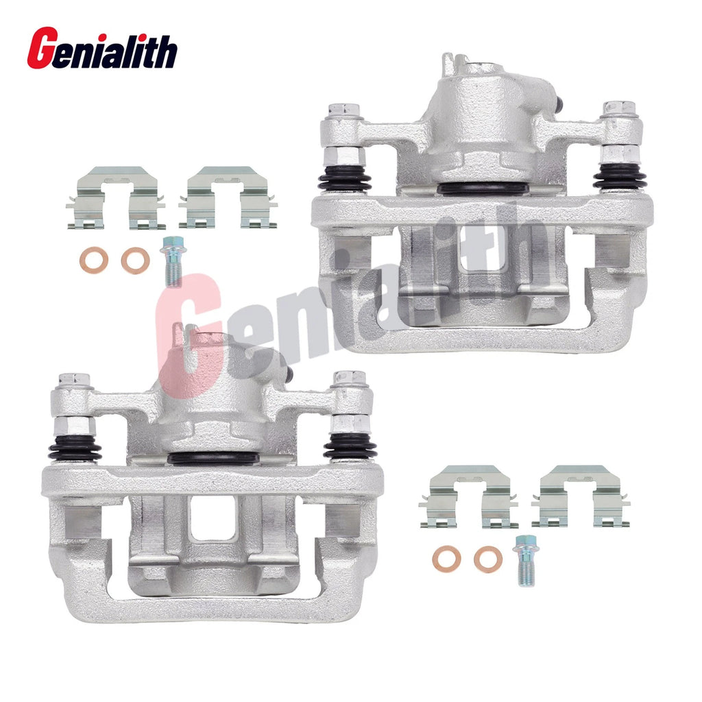 2X Rear Brake Calipers with Bracket for Kia Soul (2010–2013)