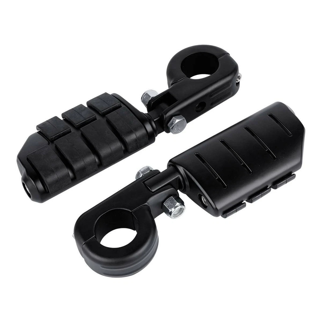 32mm Matte Black Highway Engine Guard Bar Footpegs for Harley Dyna Sportster