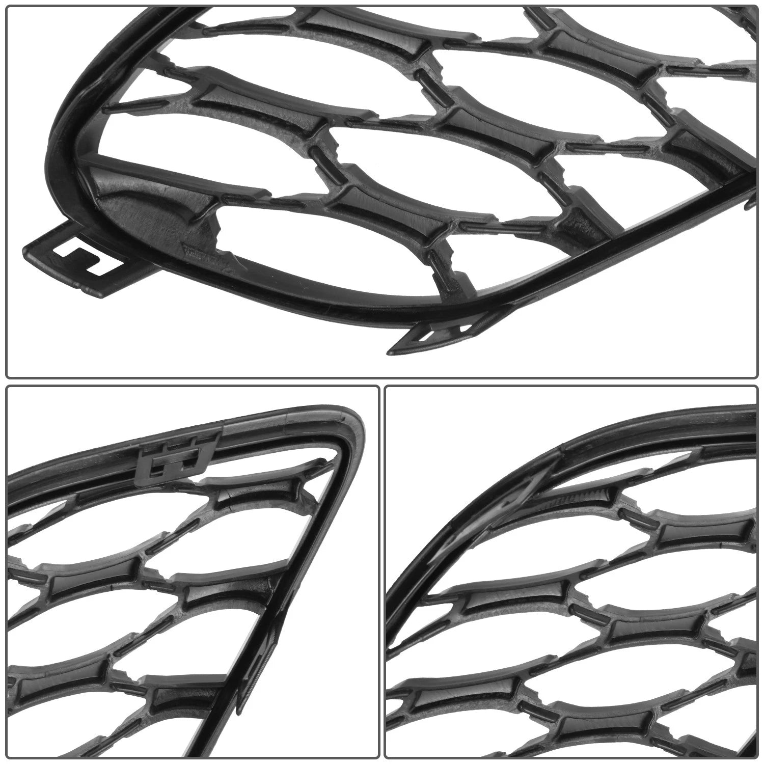 Fog Light Cover for Dodge Dart (2013–2014) - Left Side, Black