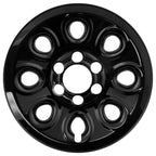 Wheel Skins Gloss Black Set of 4 for 2005–2014 Chevy Suburban
