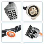Light on/Off Start Button Left Side Switch for Suzuki Z400 (2004–2006)