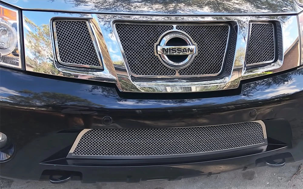 Stainless Chrome Mesh Grille Insert for Nissan Armada (2008-2015)