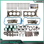 Set of 12 Cylinder Head Gasket Bolts for Buick GMC Saturn 3.6L V6 (2007–2008)
