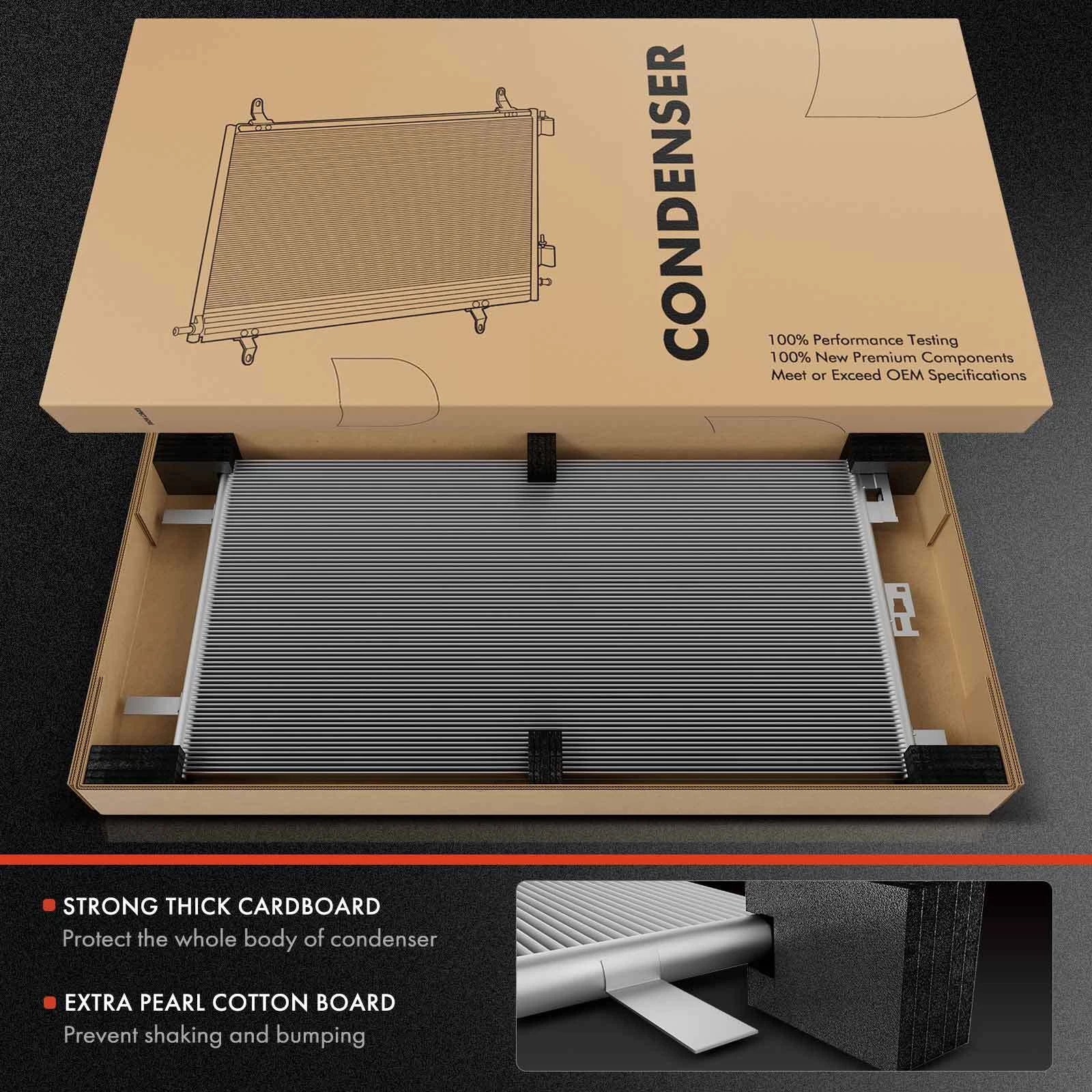 Radiator & AC Condenser Set for Ford Focus (2012-2018)