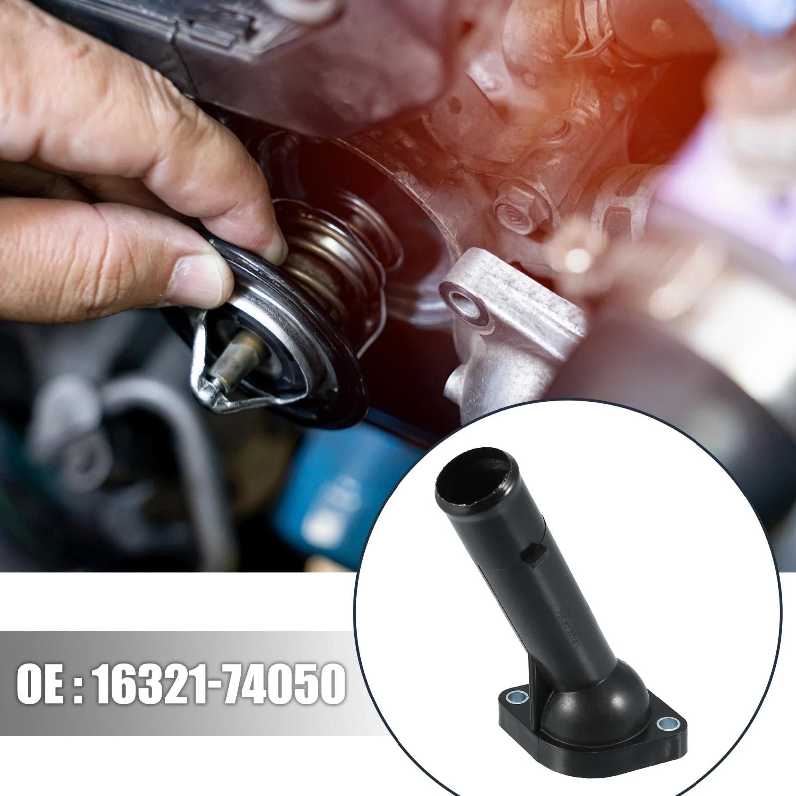 Radiator Coolant Filler Thermostat Housing for Toyota Camry (2002–2006)