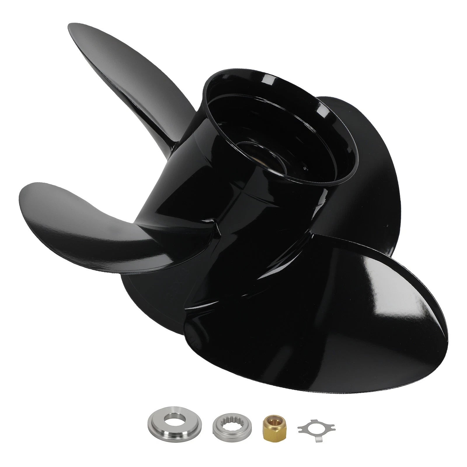 Set of 4 Blade Propellers for Mercury 40-140HP (Right Hand Rotation)