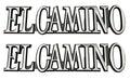 Quarter Panel Emblems Pair Replacement for 1978–1987 Chevy El Camino