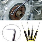 4pcs Car Pick & Hook Set for Pulling O Rings