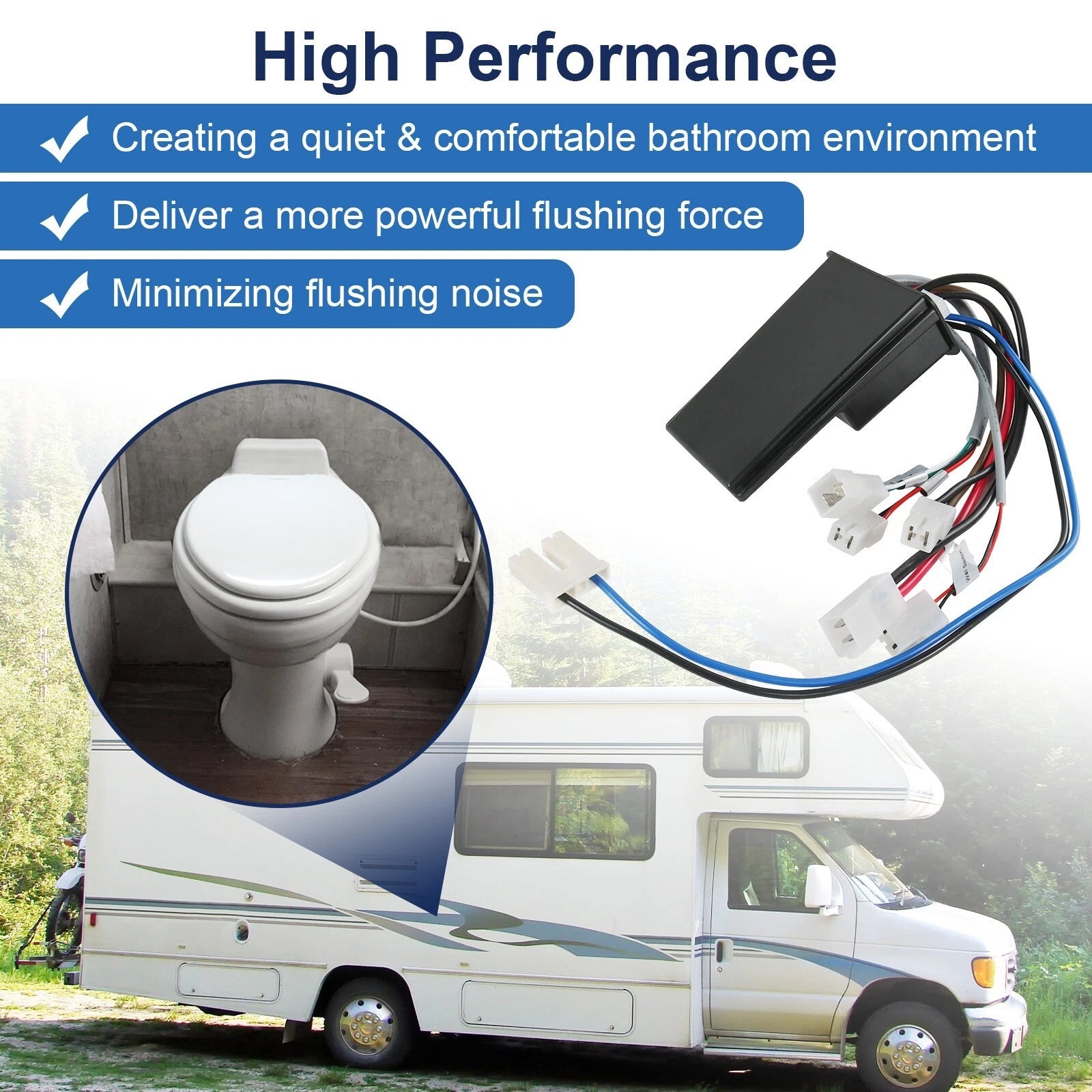 Automatic Flush Controller for Tecma Silence Plus (Fits Various Models)