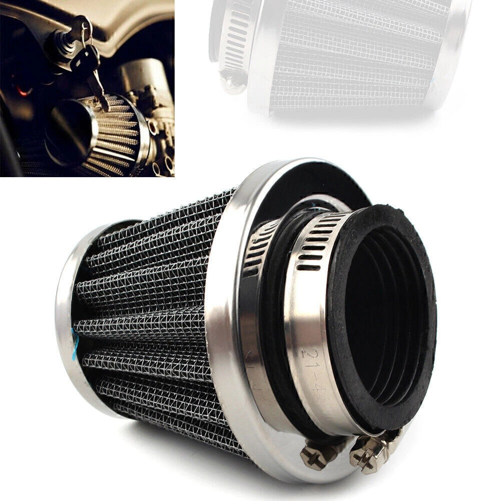 38mm Air Filter for Honda Kawasaki Yamaha Pit Bike ATV (50–70)